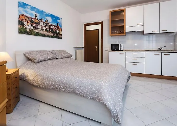 Daire Loft Alto Con Vista Su Citta Alta *
