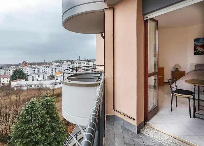 Daire Loft Alto Con Vista Su Citta Alta